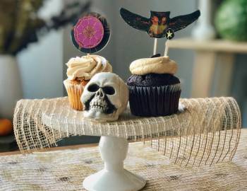 Spooky Cupcake Toppers: 10/18/16