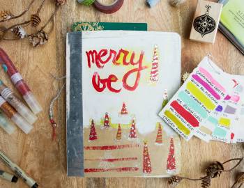 Holiday Art Journaling: A 4-Part Series