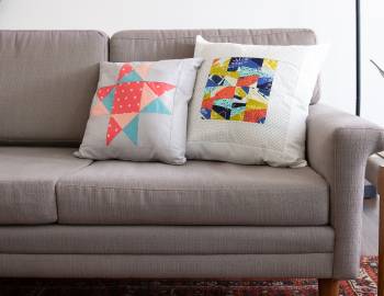 Single Block Projects: Quilt Block Pillow