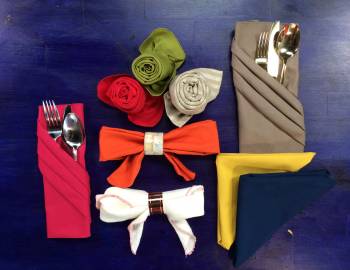 Creative Napkin Folding: 12/22/16