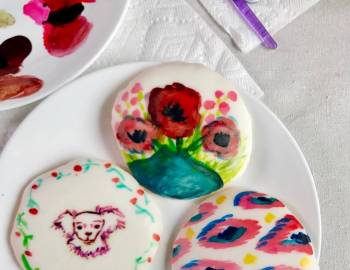 Painted Cookies: 2/9/17