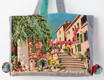 Sew a Needlepoint Tote