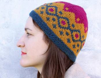 Fair Isle Knit Hat