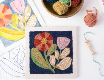 Punch Needle Embroidery Workshop