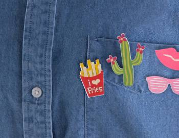 Cricut Crafts: Print-Then-Cut Flair Pins