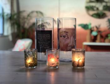 Image Transfer Votives 9/6/18