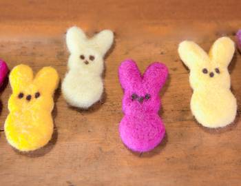 Needle Felted Peeps