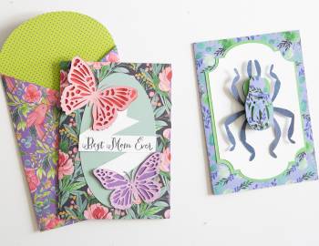 Cricut Crafts: Layered Nature Card