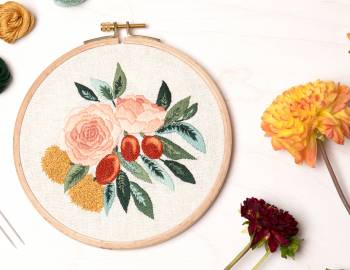 Embroidered Florals