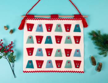 Sew an Advent Calendar using EZ Quilting Templates