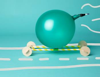 STEAM: Make Balloon Propelled Vehicles