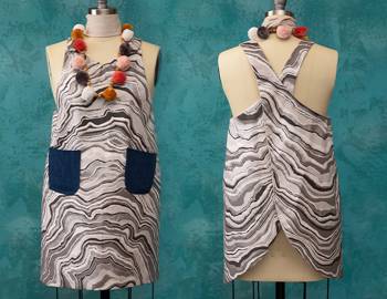 Sew a Reversible Apron Dress