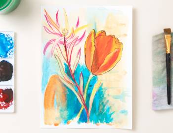 Inspired by Botanicals: A Daily Drawing and Painting Practice