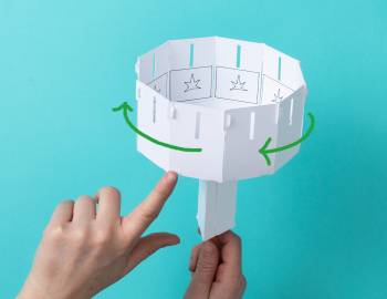 STEAM: Make a Paper Zoetrope