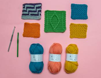 Learn Knit Stitches for Crochet