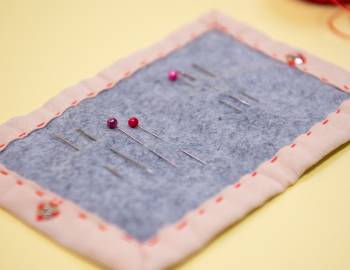 Hand-Stitched Needle Case