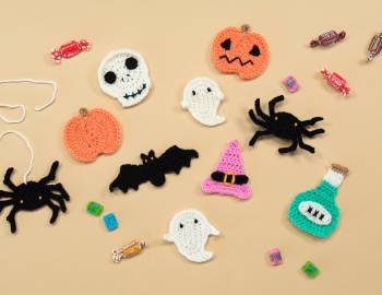 Crochet Halloween Appliqués