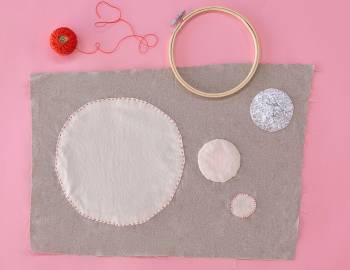 How to Appliqué Circles Three Ways