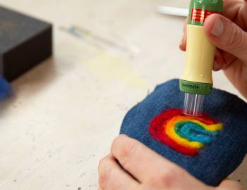 Mending With Wool Felt