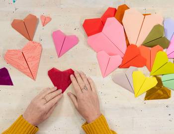 How to Fold an Origami Heart