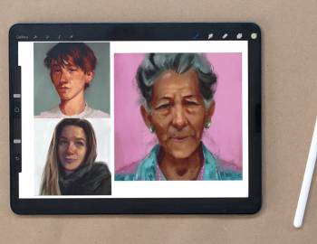 Digital Portrait Painting in Procreate