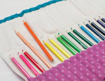Sew a Paintbrush and Pencil Roll