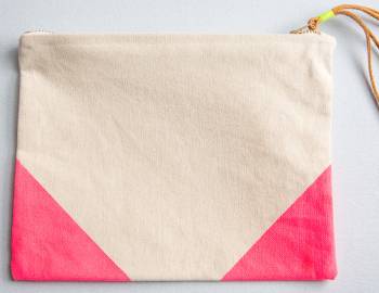 Sew a Canvas Clutch