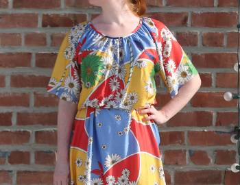 Upcycling: Turn a Muumuu Into a Cute Dress