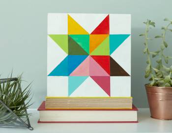 Paint a Geometric Star