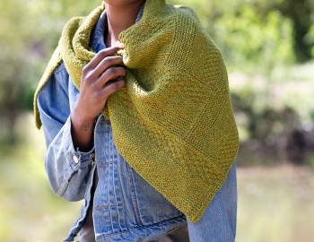 Knit a Log Cabin Shawl