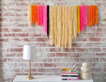 DIY Yarn Banners