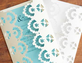 Cricut Crafts: Lace Greeting Cards