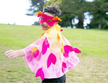 Quick and Easy Bird Costume