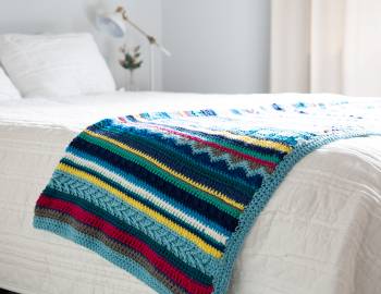 Crochet a Southwestern Throw