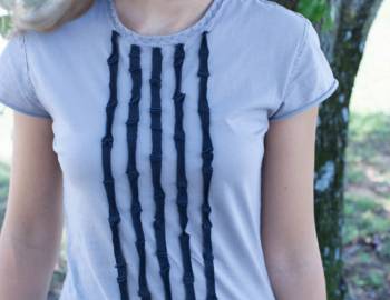 Random Ruffle T-Shirt