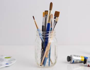 Acrylic Painting: How to Clean Paintbrushes