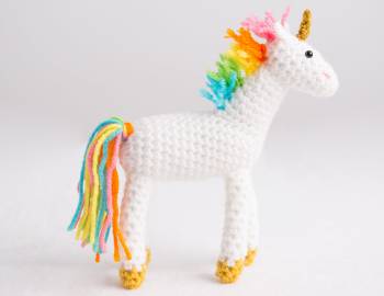 Crocheted Unicorn