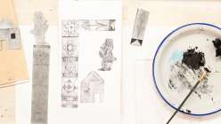 A printed image from Courtney Cerruti's Tetrapack Printing class on Creativebug.