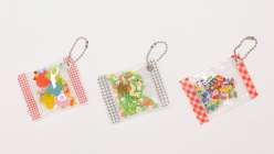 A collection of handmade DIY bag charms made by Twinkie Chan in her Creativebug class Bag Charm Party: 25 Baubles For Your Bags