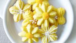 A selection of decorated Spritz cookies made in The Wilton Method: Spritz Cookies class on Creativebug.