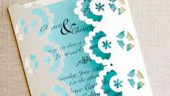 Using simple materials, you can create your very own beautiful, inexpensive wedding or bridal shower invitations using Cricut Explore. Courtney Cerruti demonstrates how to load the lace template into the Design Space,
