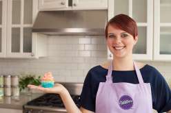 Emily Tatak from Wiltons teaches piping basics, consistency and color of buttercream, filling a cake-decorating bag, how to make pretty rosettes, classic swirls, adding stripes!