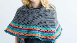 Marly Bird uses three classic shawl shapes—side-to-side, crescent, and top-down triangle— for customizing and ideal for crochet building skills and crochet projects. 
