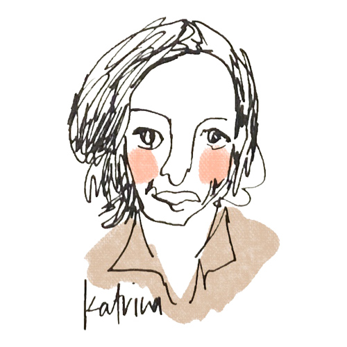 Illustrated portrait of Katrina Wheeler